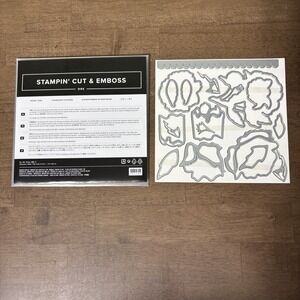 Stampin' Up! Peony Dies #152701 Set of 17